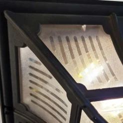 Sklep Kaja Czarny kinkiet zewnętrzny, plafon CP12-BLACK z serii CHAPEL