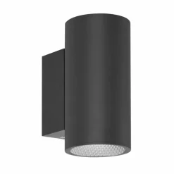 Sklep Kaja Czarny kinkiet zewnętrzny LED 4000K 18,5cm OWL-2805-2-4K LENTA | Kaja