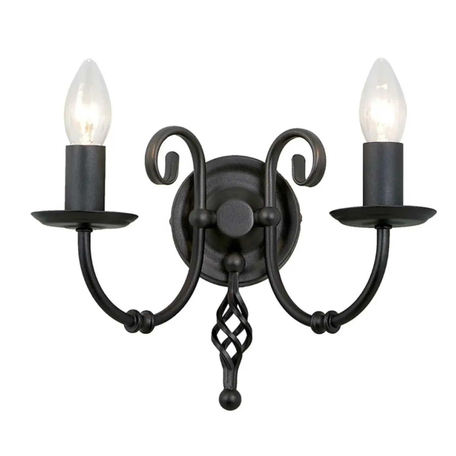 Sklep Kaja Czarny, klasyczny kinkiet ścienny ART2-BLACK z serii ARTISAN