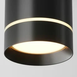 Sklep Kaja , ledowy downlight tuba 3000K C085CL-9W3K-B z serii ORLO | Kaja