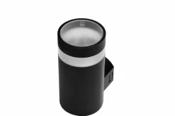 Sklep Kaja Czarny, ledowy kinkiet elewacyjny w kształcie tuby AZ5217 JASON | Kaja