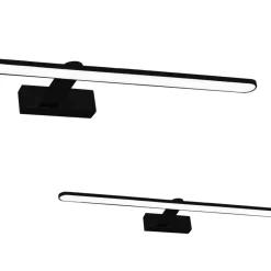 Sklep Kaja Czarny, ledowy kinkiet obrazowy, do łazienki ML5723 z serii SPLASH | Kaja Oświet