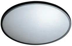 Sklep Kaja Czarny okrągły klasyczny plafon LED 3000K AZ4251 MALTA | Kaja