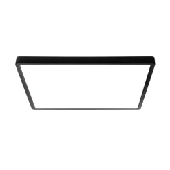 Sklep Kaja Czarny plafon LED, kwadrat 45x45 PLF-83625-450S-45W-BL BASTIA | Kaja