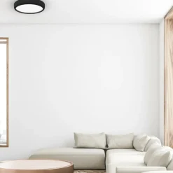 Sklep Kaja Czarny plafon sufitowy, wbudowany LED 36W ML6394 z serii GEA | Kaja Oświetlenie