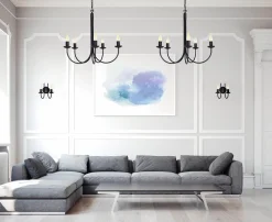 Sklep Kaja , podwójny kinkiet, styl industrialnym K-4973 | Kaja Oświetlenie