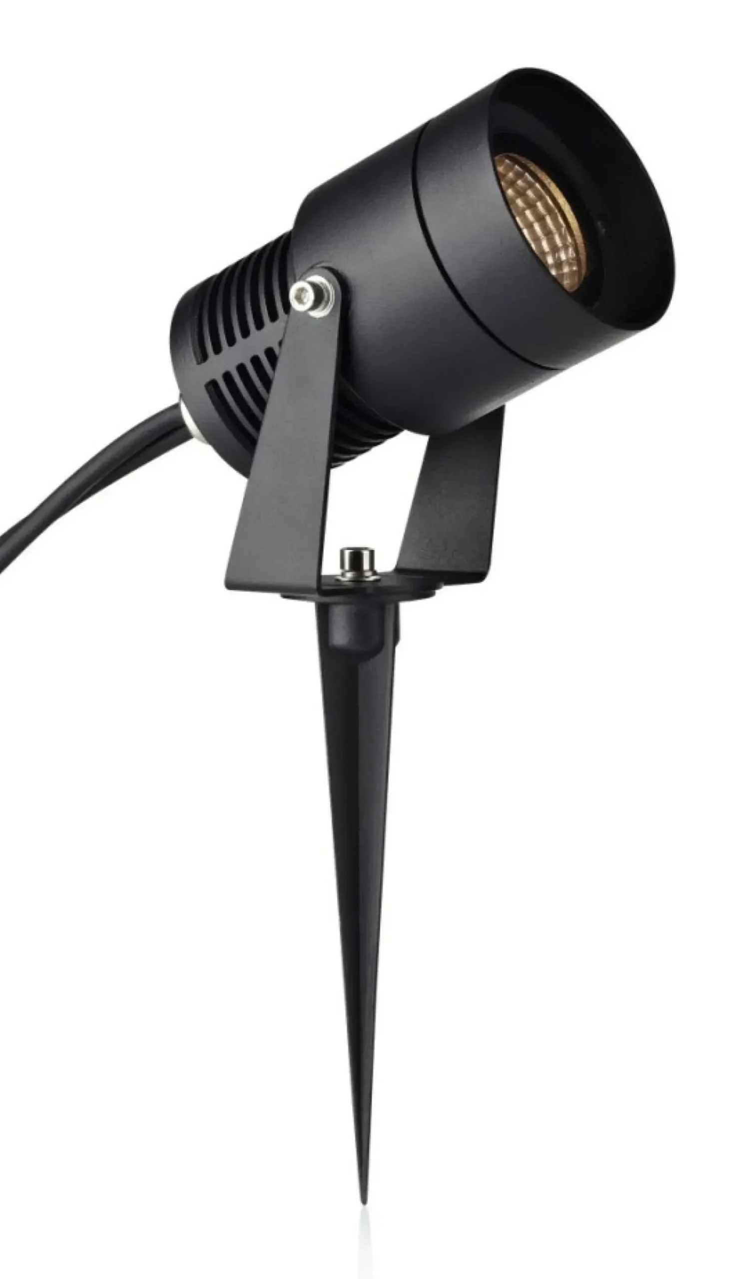 Sklep Kaja Czarny reflektor mocowany w ziemi o mocy 3W GARDEN24 106929