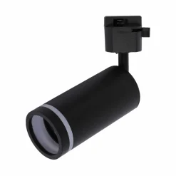 Sklep Kaja Czarny reflektor, ruchoma tuba 1-fazowa TK 6897 TRACER | Kaja