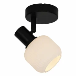 Flash Sale Czarny reflektor z kloszem, ruchome ramię R5021009A-1RSTEM | Kaja Żyrandole Nowoczesne