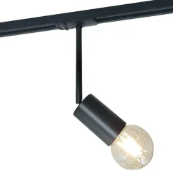 Sklep Kaja Czarny reflektor z regulacją do szynoprzewodu magnetycznego 913921-1-LNG-BL