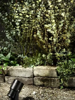 Sklep Kaja Czarny reflektor z regulowanym kątem świecenia, system GARDEN24 106930