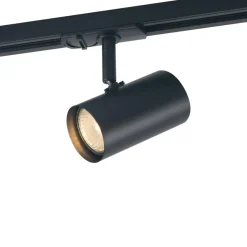 Sklep Kaja Czarny reflektorek do szyny magnetycznej jednofazowej 913821-1-BL