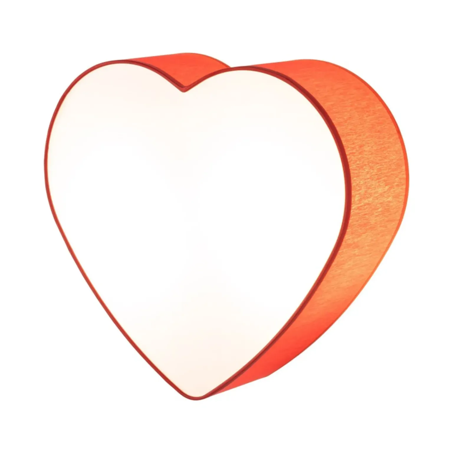 Cheap Czerwono-biała lampa sufitowa, kształt serca TK 10777 z serii HEART Żyrandole Nowoczesne