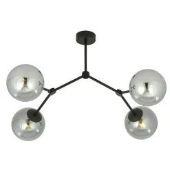 Flash Sale Czteropunktowa, loftowa lampa do sypialni 1134/4 SPACE | Kaja Żyrandole Nowoczesne