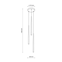 Cheap Dekoracyjna, brązowa lampa wisząca TK 10109 PIANO BROWN | Kaja Żyrandole Nowoczesne