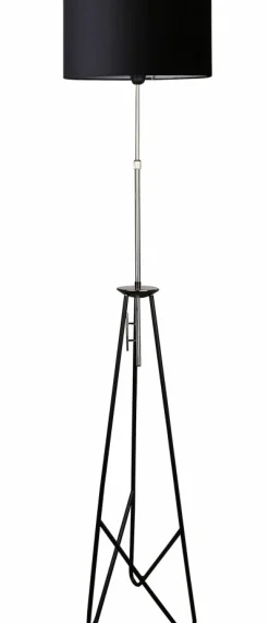 Sklep Kaja Dekoracyjna, czarna lampa podłogowa 51-80141 z serii FLOAT | Kaja