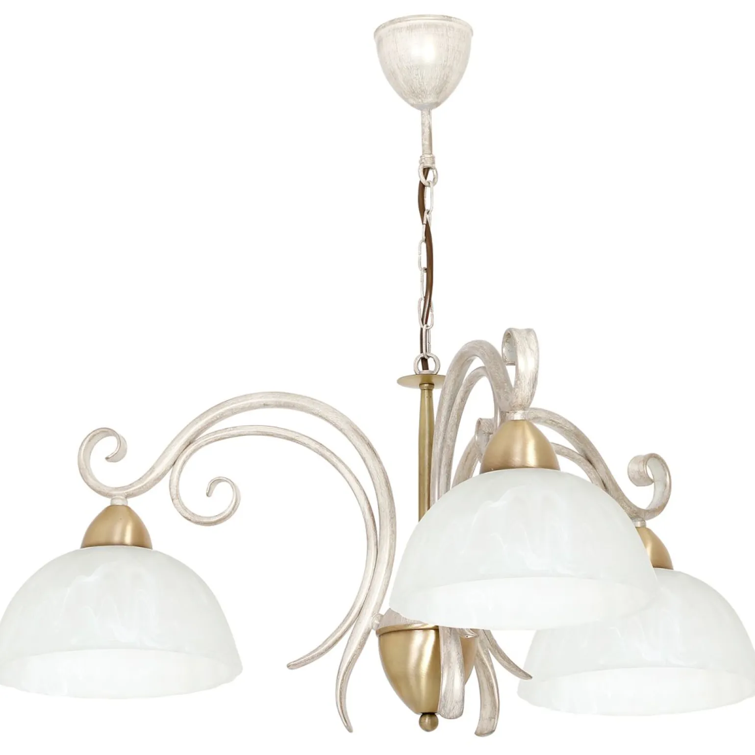 Sklep Kaja Dekoracyjna, kremowa lampa wisząca do salonu LX 5973 AURORA | Kaja