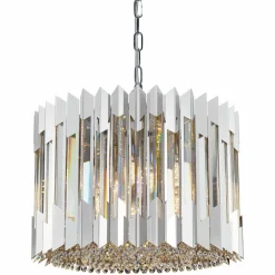 Store Dekoracyjna, kryształowa lampa do salonu ML0394 RITZ | Kaja Żyrandole Nowoczesne