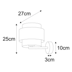 Sklep Kaja Dekoracyjna lampa ścienna w stylu bohoK-5274 z serii CEZAR