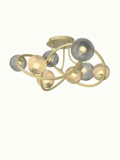 Discount Dekoracyjna lampa do salonu glamour WF 9015-804 METZ | Kaja Żyrandole Nowoczesne