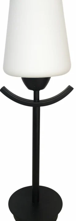 Sklep Kaja Dekoracyjna lampa stołowa z białym kloszem 41-38852 z serii LONDYN