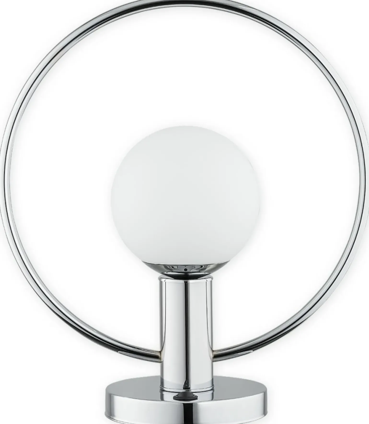 Sklep Kaja Dekoracyjna lampa stołowa z ramką w chromie O2948 L1 CH | Kaja