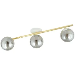 Fashion Dekoracyjna lampa sufitowa z ciemnymi kloszami 1247/3 z serii SPLENDI Żyrandole Nowoczesne