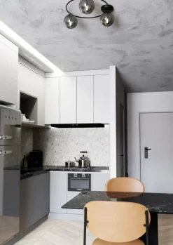 Best Dekoracyjna lampa sufitowa na bazie okręgu 1256/3 z serii SOPRA | Kaja Żyrandole Nowoczesne