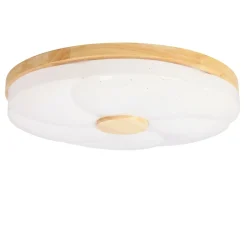 Sklep Kaja Dekoracyjna lampa sufitowa, plafon z drewnem 13-24947 FIORINO | Kaja