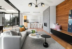 Best Dekoracyjna lampa sufitowa z kloszami 2202/3 BL TR z serii NEWADA Żyrandole Nowoczesne