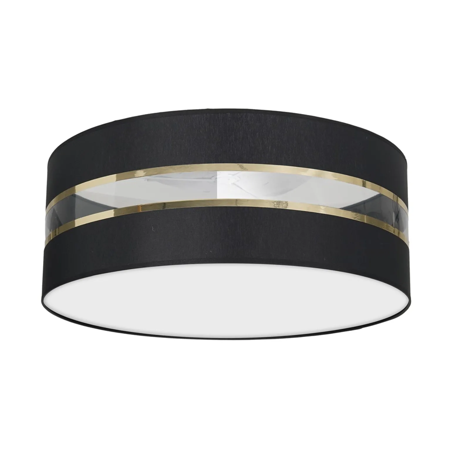 Sklep Kaja Dekoracyjna lampa sufitowa, plafon z abażurem MLP7339 z serii ULTIMO | Kaja Oświ