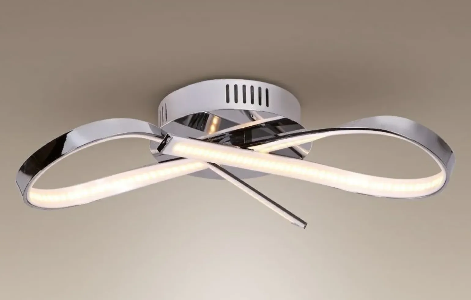 Sklep Kaja Dekoracyjna lampa sufitowa LED do sypialni MX C0099 INFINITY | Kaja