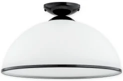 Sklep Kaja Dekoracyjna lampa sufitowa z czarną oprawą O3136 P1 CZA | Kaja