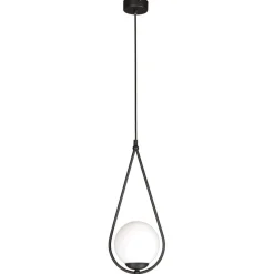 Best Sale Dekoracyjna lampa w kształcie łezki K-4770 NEVE BLACK | Kaja Żyrandole Nowoczesne