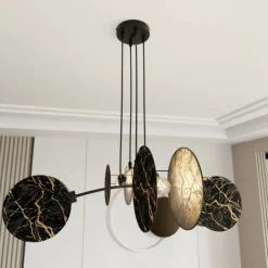 Cheap Dekoracyjna lampa wisząca do salonu 1327/4 MOTIF | Kaja Oświetlenie Żyrandole Nowoczesne