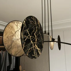 Cheap Dekoracyjna lampa wisząca do salonu 1327/4 MOTIF | Kaja Oświetlenie Żyrandole Nowoczesne