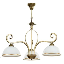 Sklep Kaja Dekoracyjna lampa wisząca retro, antyczne złoto 149/3 WIVARA | Kaja