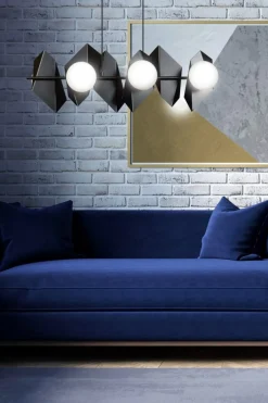 Clearance Dekoracyjna lampa wisząca na sześć żarówek 636/6 | Kaja Oświetlenie Żyrandole Nowoczesne