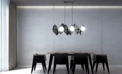 Clearance Dekoracyjna lampa wisząca na sześć żarówek 636/6 | Kaja Oświetlenie Żyrandole Nowoczesne