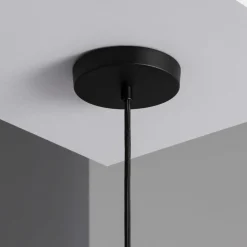 Best Sale Dekoracyjna lampa wisząca, kolorowy klosz ABR-BSE27 BLUESKY | Kaja Żyrandole Nowoczesne