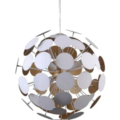 Store Dekoracyjna lampa wisząca AD20180/6B WH+GD MAILONE | Kaja Oświetlenie Żyrandole Nowoczesne