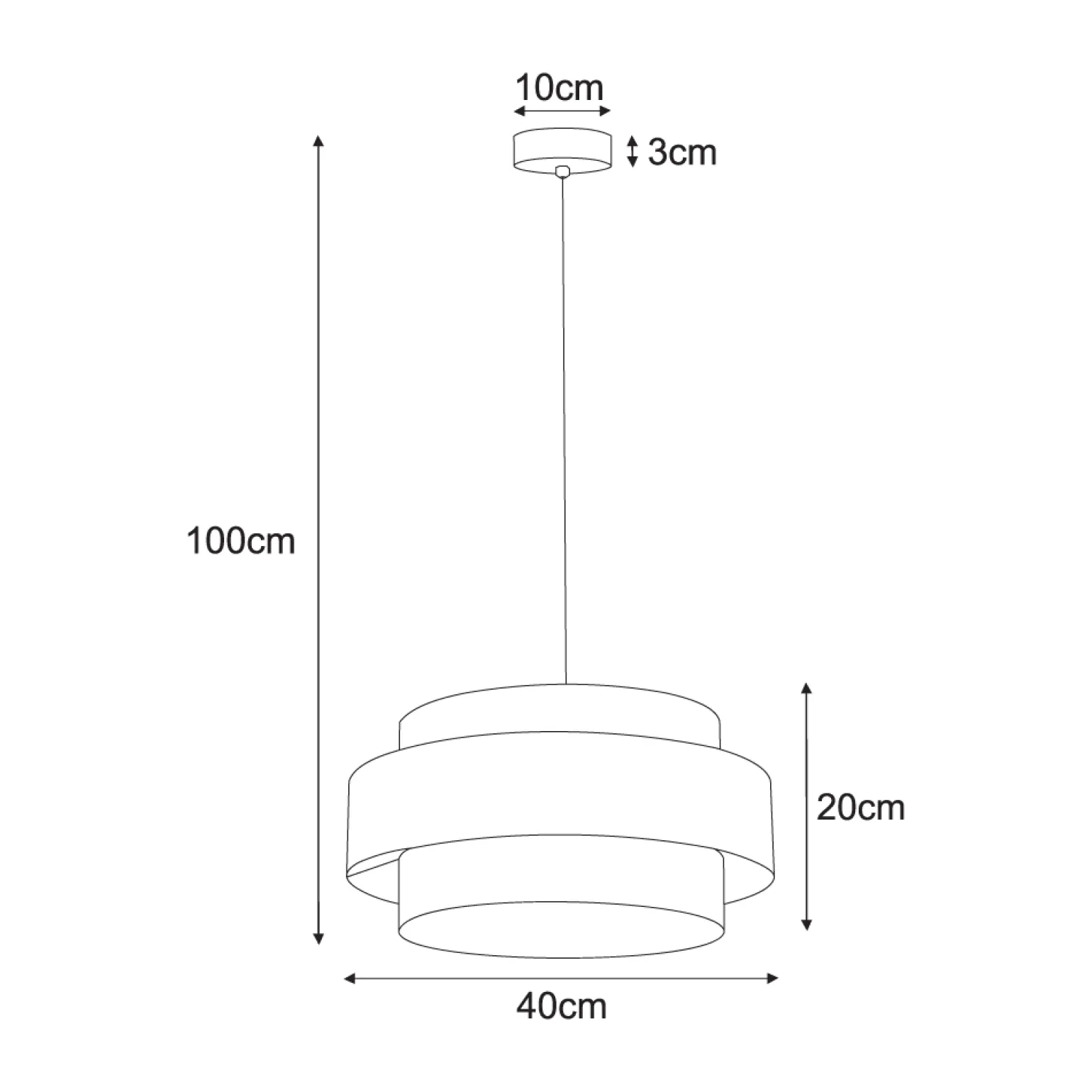 Sklep Kaja Dekoracyjna lampa wisząca, szeroki abażur K-5271 z serii CEZAR