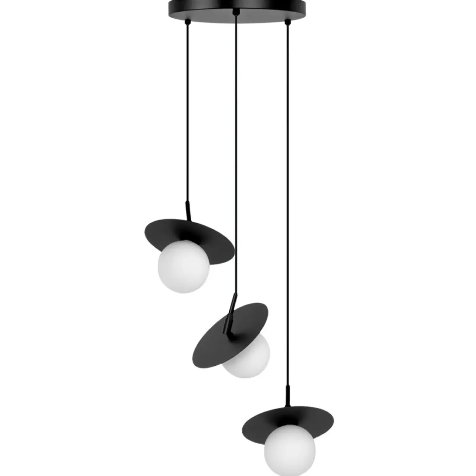 Cheap Dekoracyjna lampa wisząca z ruchomymi tarczami K-5375 z serii SANTE Żyrandole Nowoczesne