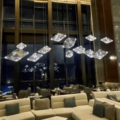 Shop Dekoracyjna lampa wisząca LP-055/1P BK KONSTELACJA | Kaja Oświetlenie Żyrandole Nowoczesne