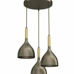 Best Dekoracyjna lampa wisząca w złotym kolorze LX 4004 NOAK | Kaja Żyrandole Nowoczesne