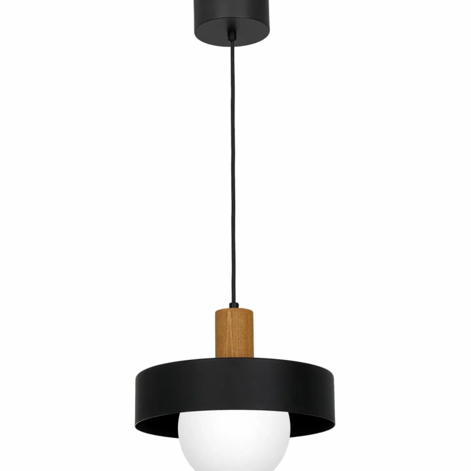 Flash Sale Dekoracyjna lampa wisząca, podwójny klosz LX 4049 z serii CANAN | Kaja Żyrandole Nowoczesne