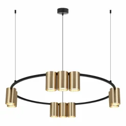 Cheap Dekoracyjna lampa wisząca na bazie koła ML0375 (KOŁO) GENESIS | Kaja Żyrandole Nowoczesne