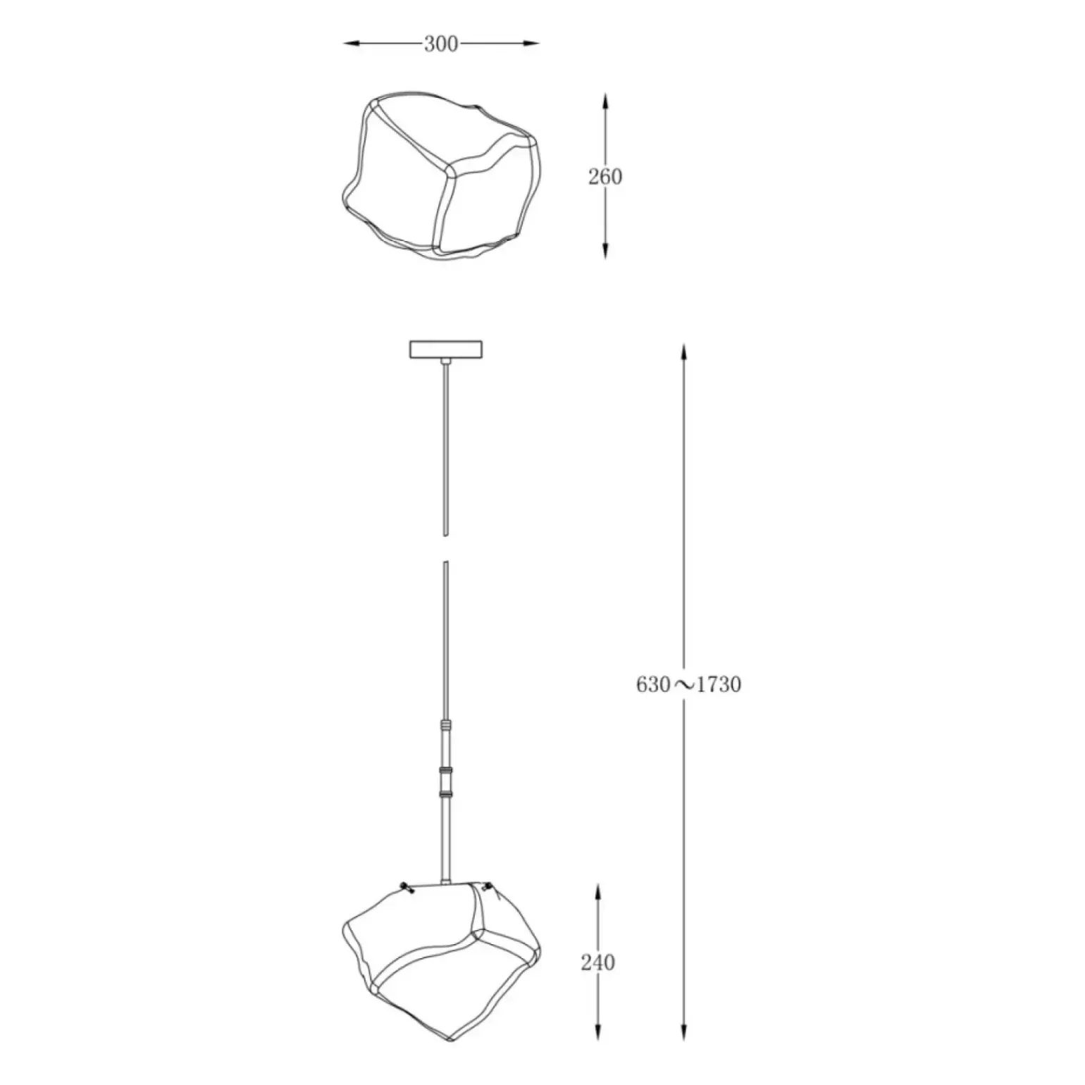 Cheap Dekoracyjna lampa wisząca P0488-01M-SEAC ROCK| Kaja Oświetlenie Żyrandole Nowoczesne