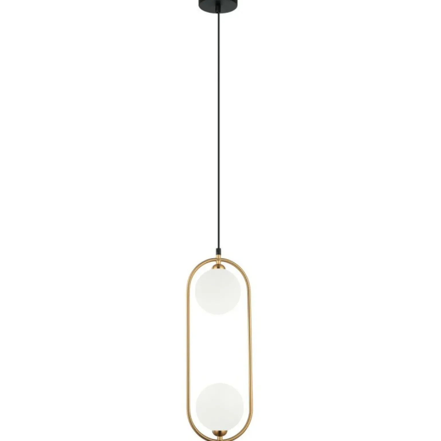 Cheap Dekoracyjna lampa wisząca do sypialni PND-3965-2-BRO z serii LUPUS Żyrandole Nowoczesne