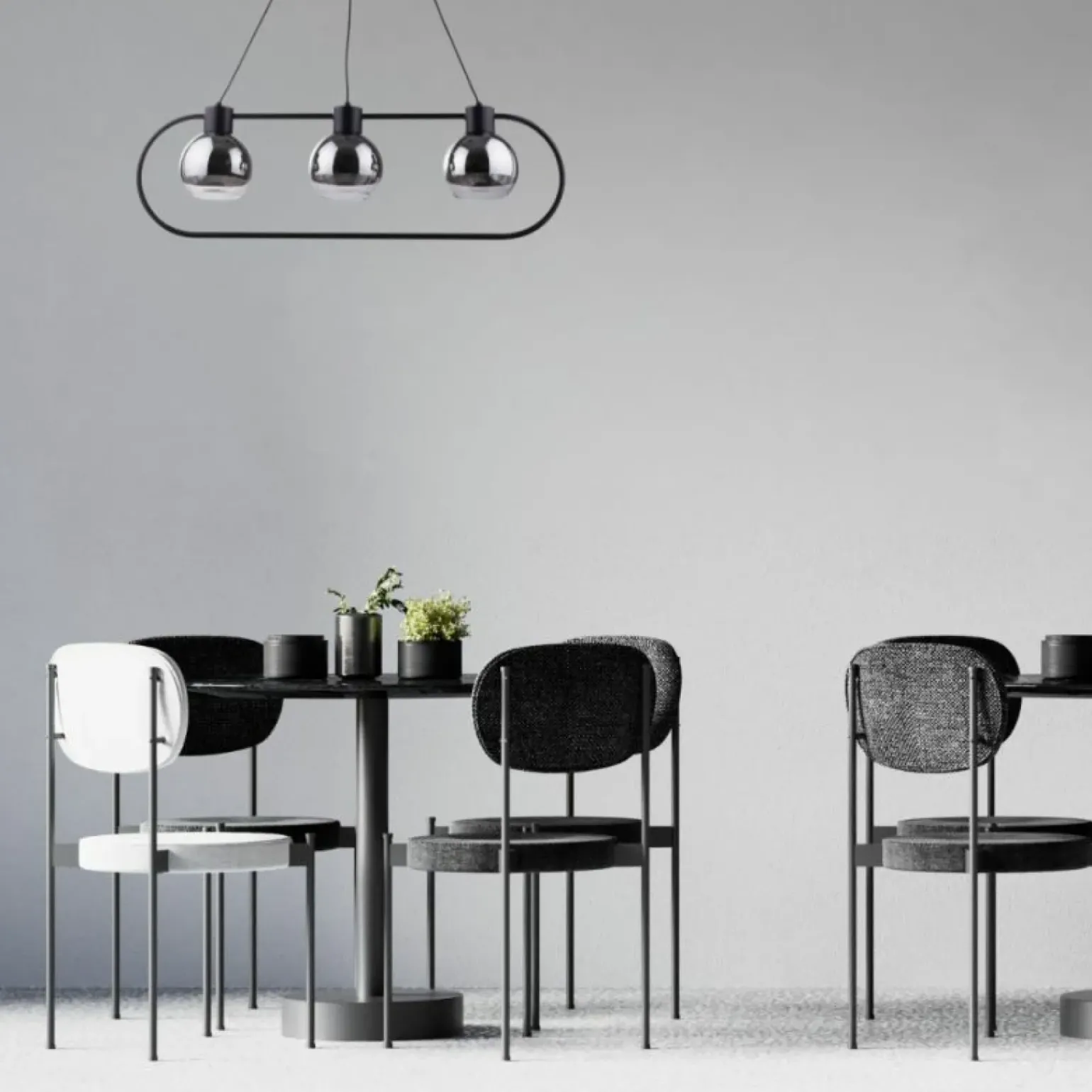 Sale Dekoracyjna lampa wisząca nad stół w salonie SIG 31891 z serii LINDA Żyrandole Nowoczesne